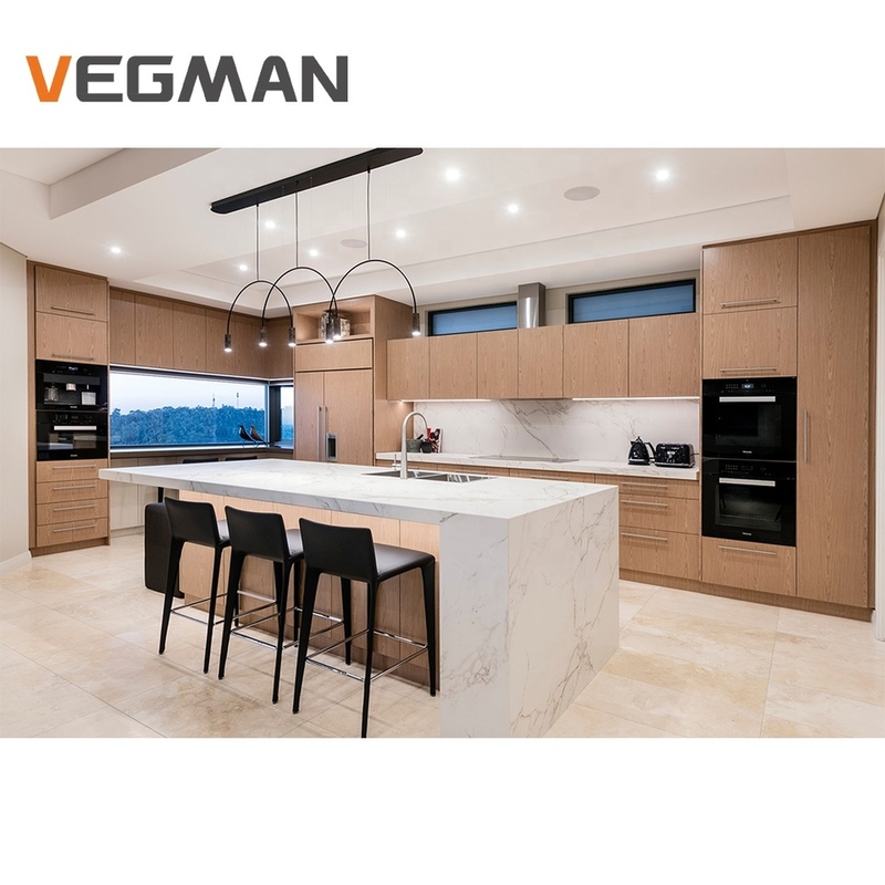 Ván ép ván ép Nhà bếp Tủ Melamine Kích thước tùy chỉnh cho màn hình lưu trữ